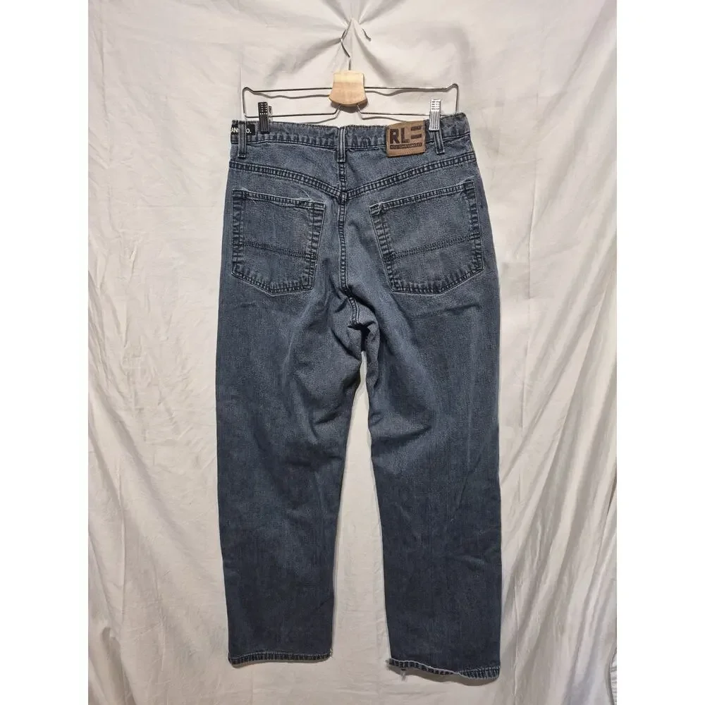 Polo Jeans Company Men’s Blue Denim Size 32/32 Jeans Straight Classic Fit